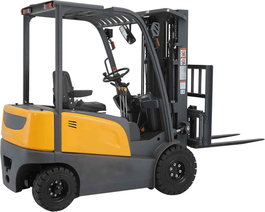 Tory Carrier 4-Wheel Electric Forklift Truck, 197" Lifting Height with Side Shifter, 80V/400Ah High Capacity Battery, AC Brushless Drive Motor, IP54 Rated for Warehouse