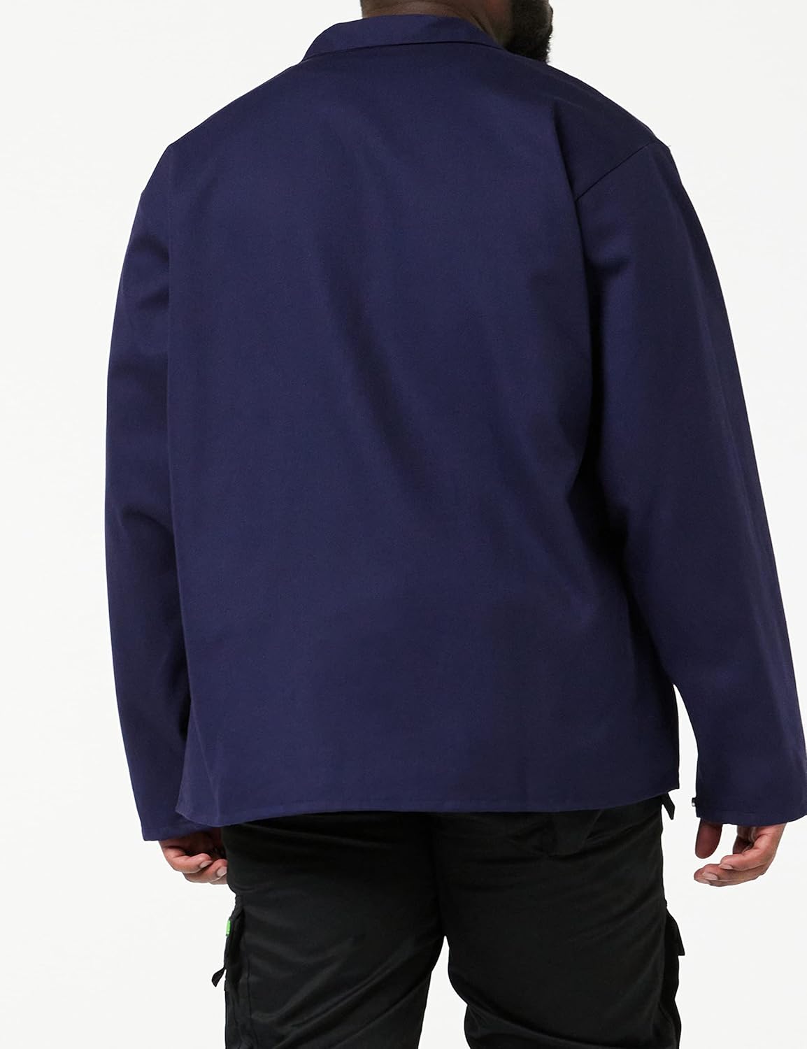 Black Stallion FN9-30C 30" 9oz. Navy FR Cotton Welding Jacket