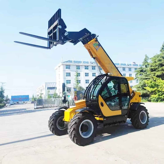 2-3.5 ton Heavy Duty 4 Wheel Drive Extra Long Arm Truck Fully Automatic Telescopic Boom forklifts: Logistics Warehouse Stacking, Multi-Scenario Cargo Loading unloading Equipment