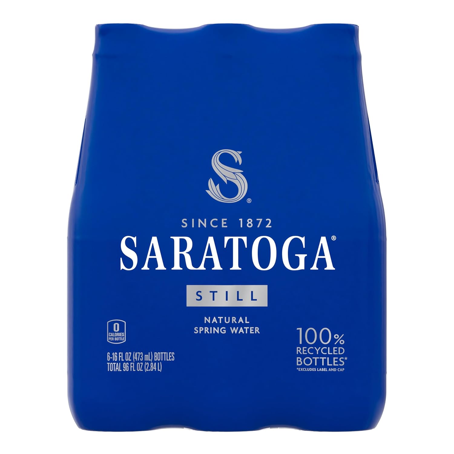 Saratoga 16oz 6pk Still PET