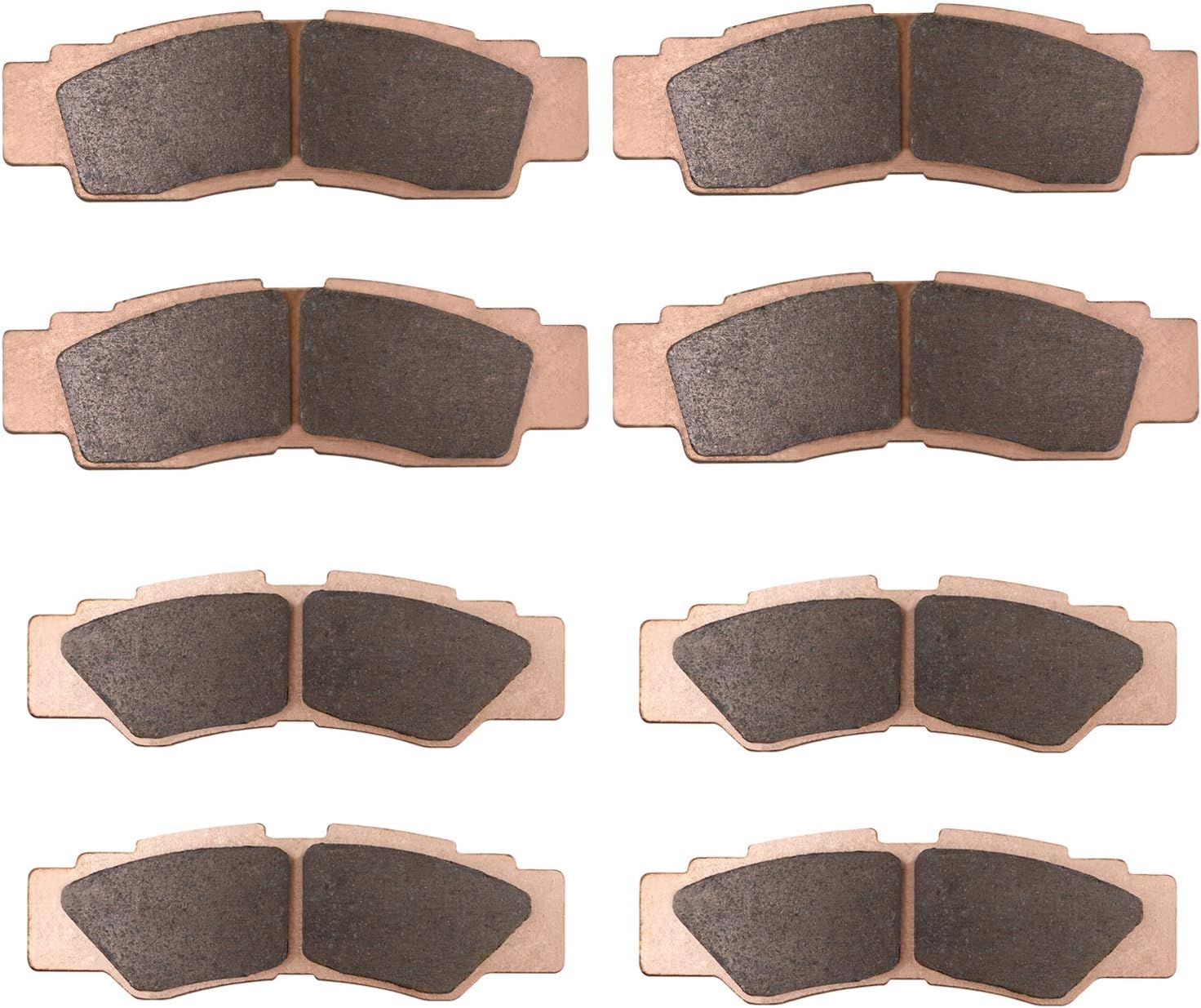Brake Pads for Yamaha YXZ1000R YXZ 1000R SE SS 2016-2025,Front&Rear Brake Pads for Yamaha Wolverine RMAX2&RMAX4 1000 LE SE 2021 2022 2023 2024 2025,Replaces# 2HC-25805-00-00, 2HC-25806-00-00