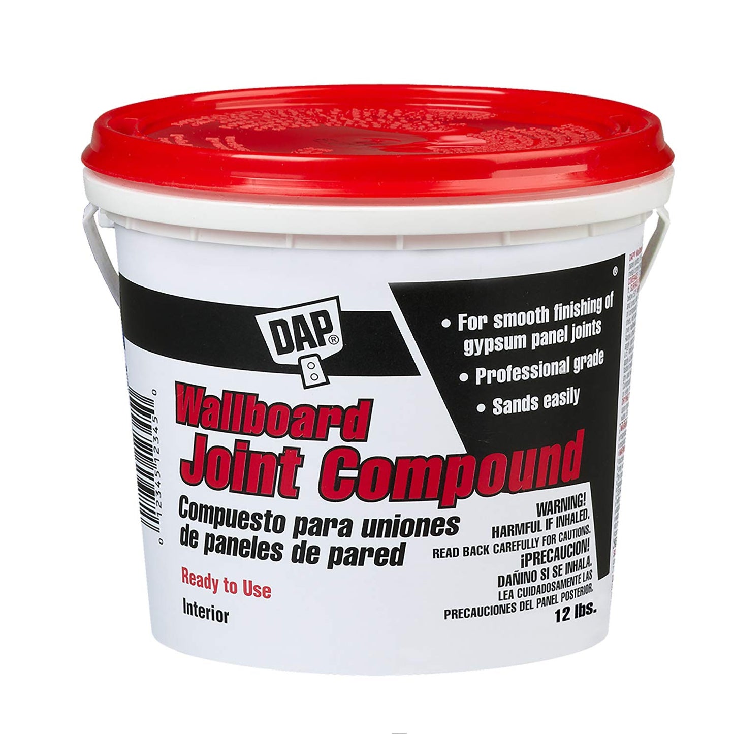 Dap 10100 Wallboard Joint Compound, White , 3-Pound