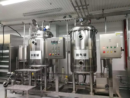 Industrial Butter Production Line, Automated Intelligent Butter Production Equipment, Including Storage, Sterilization, and Packaging, Suitable for Mass Production.