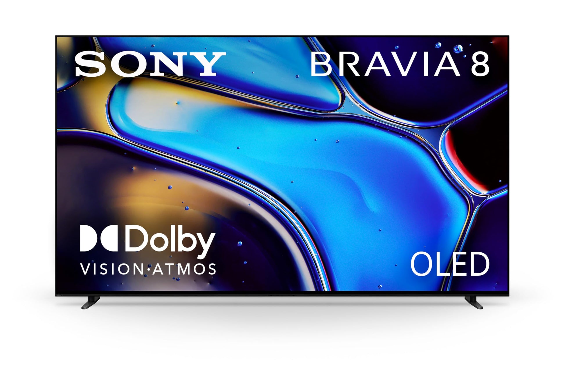 Sony 55 Inch OLED 4K Ultra HD TV BRAVIA 8 Smart Google TV with Dolby Vision HDR and Exclusive Features for PlayStation 5 (K-55XR80)