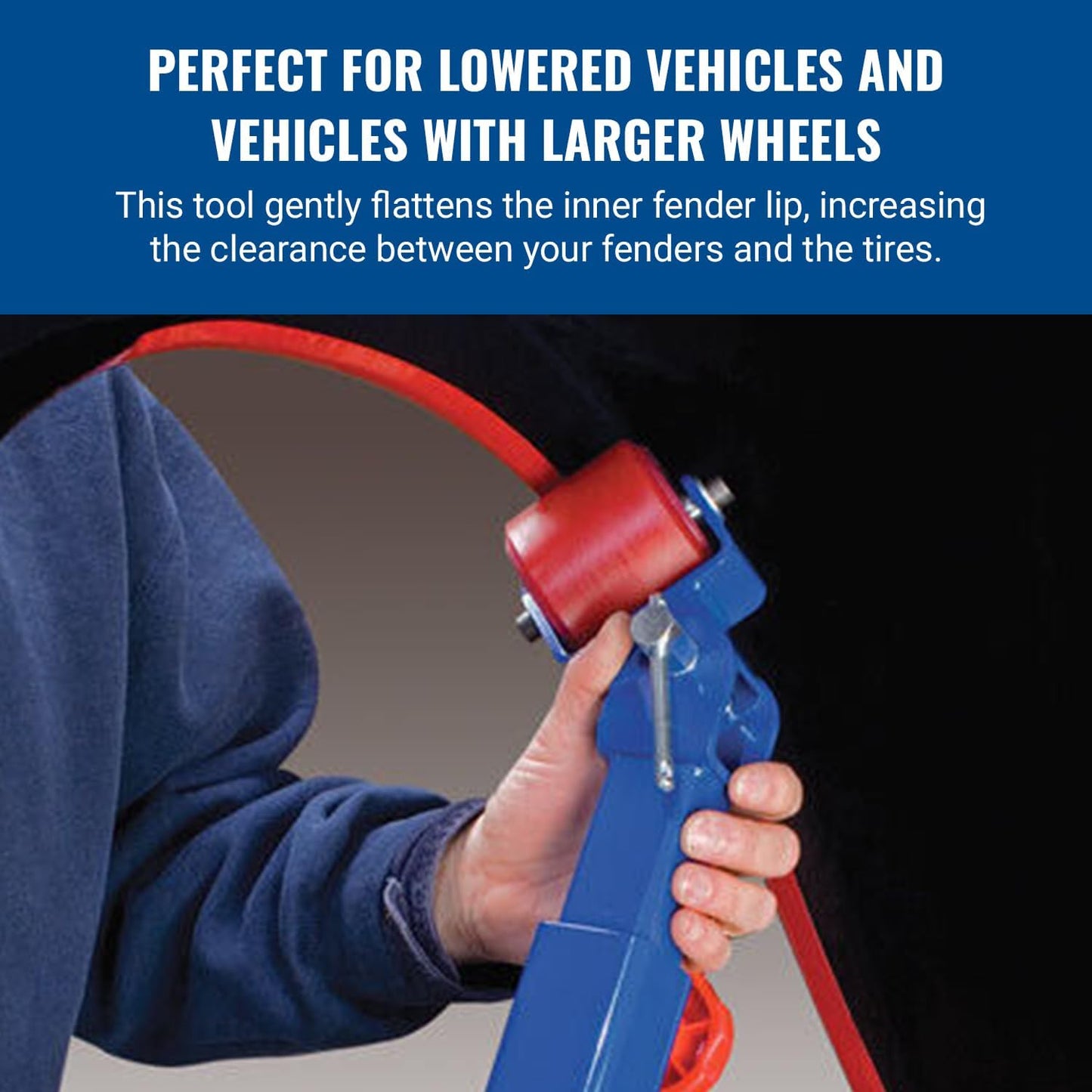 Eastwood Fender Roller Tool Pro-Grade Fender Rolling and Arching Mechanism | Made with Durable, Heavy-Duty Powder-Coated Steel