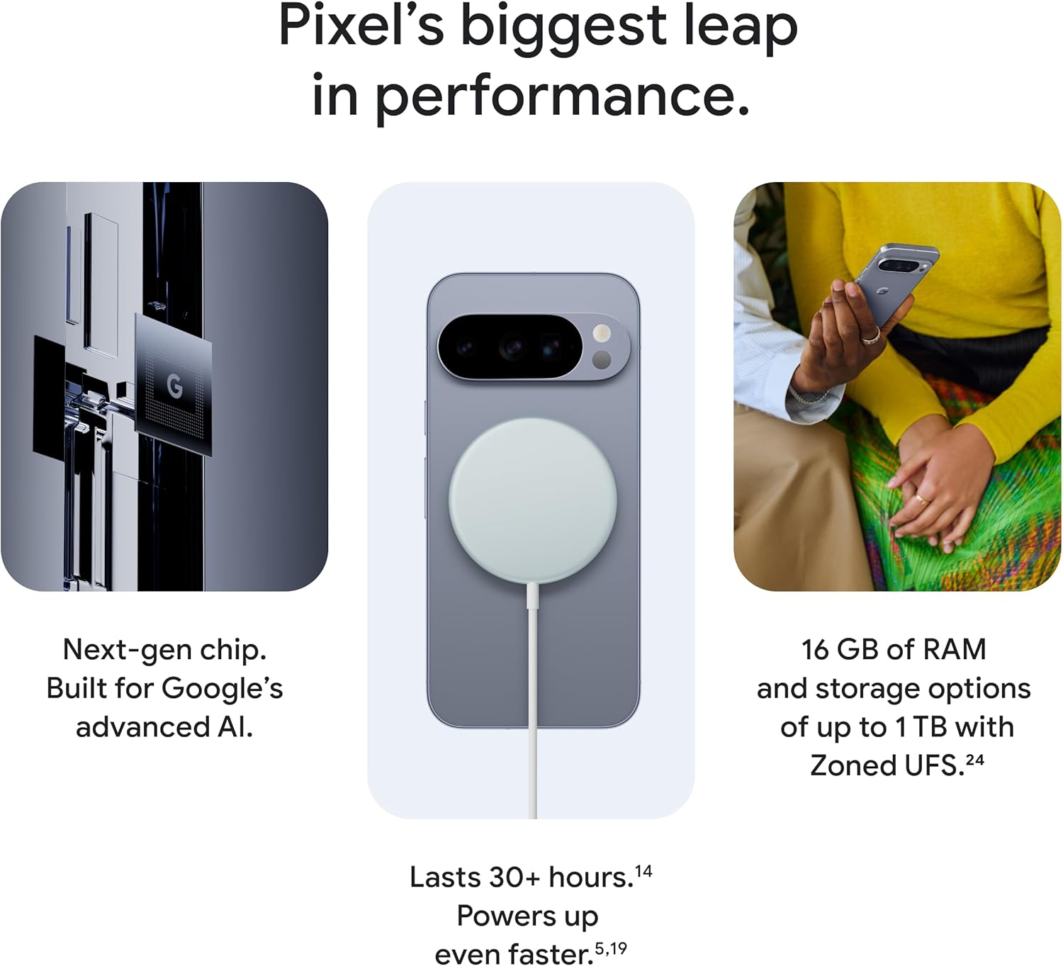 Google Pixel 10 Pro - Unlocked Android Smartphone - Gemini AI Assistant, Triple Rear Camera System, Fast-Charging 24+ Hour Battery, and 6.3" Super Actua Display - Moonstone - 128 GB (2025 Model)