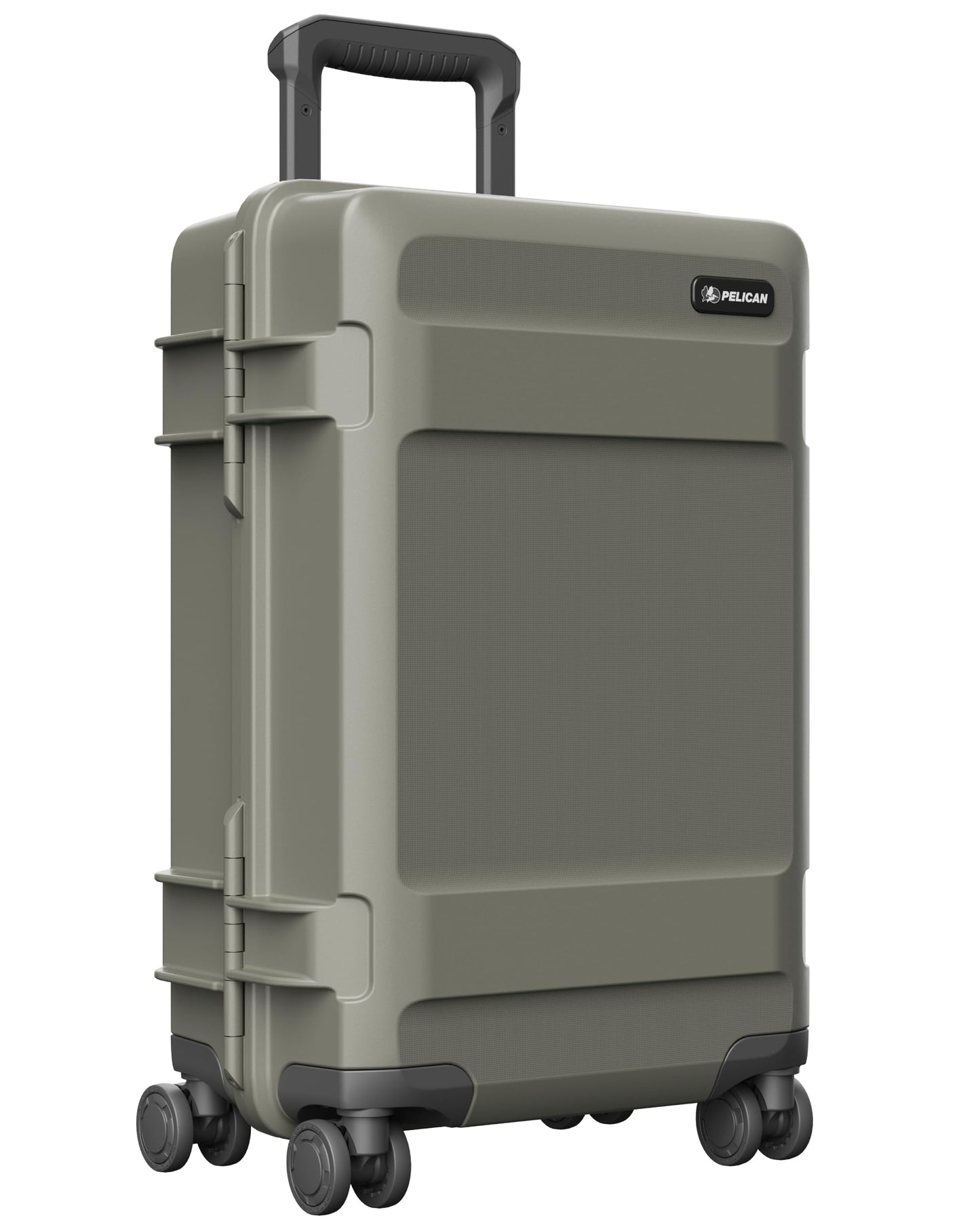 Pelican ATX Luggage Hard Case Luggage with Wheels - Waterproof Hardshell - Medium Size (25 Inch) Check-In Suitcase (Black)