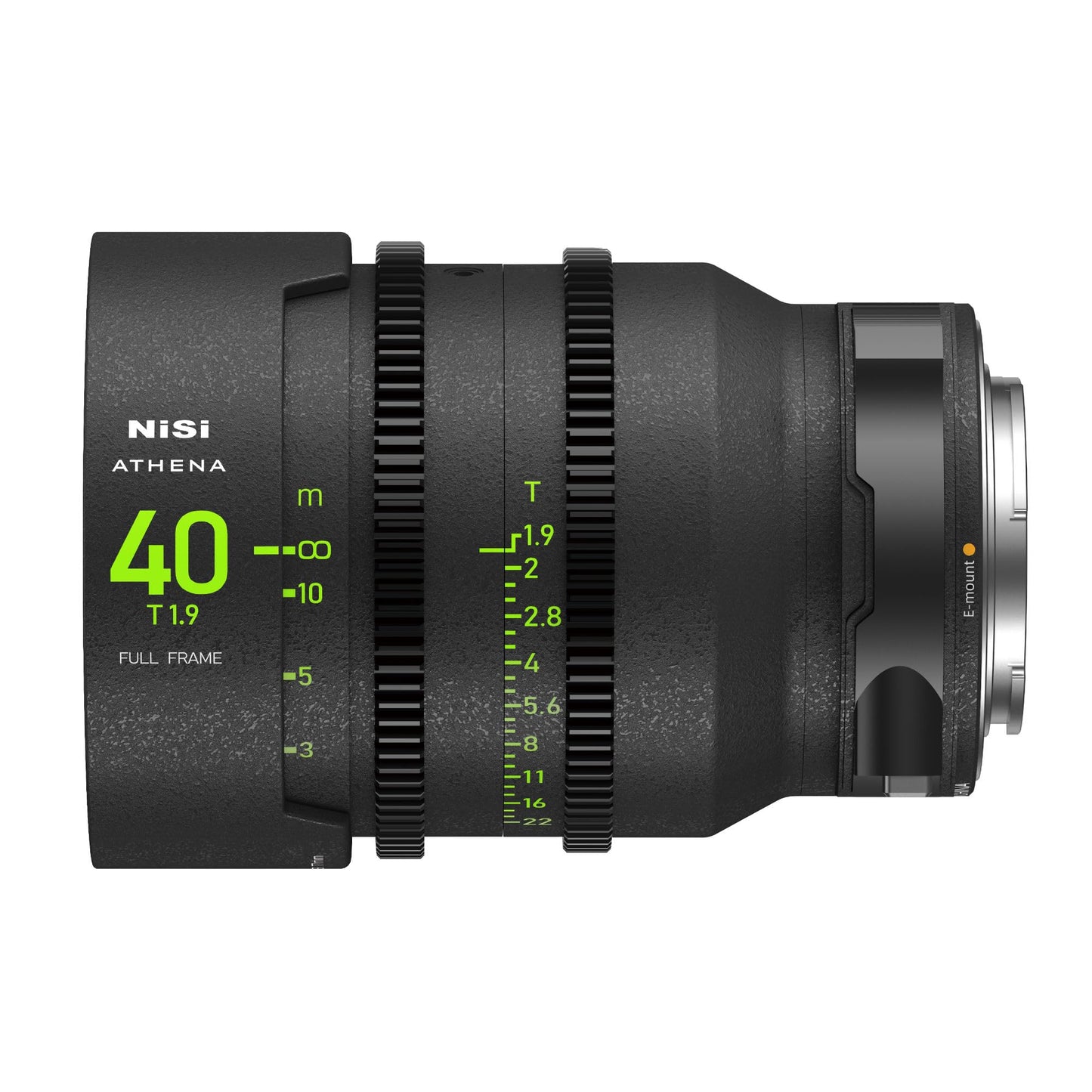 NiSi Athena Prime Full Frame Cinema Lens Master Kit with 8 Lenses 14mm T2.4, 18mm T2.2, 25mm T1.9, 35mm T1.9, 40mm T1.9, 50mm T1.9, 85mm T1.9, 135mm T2.2 + Hard Case (RF Mount)