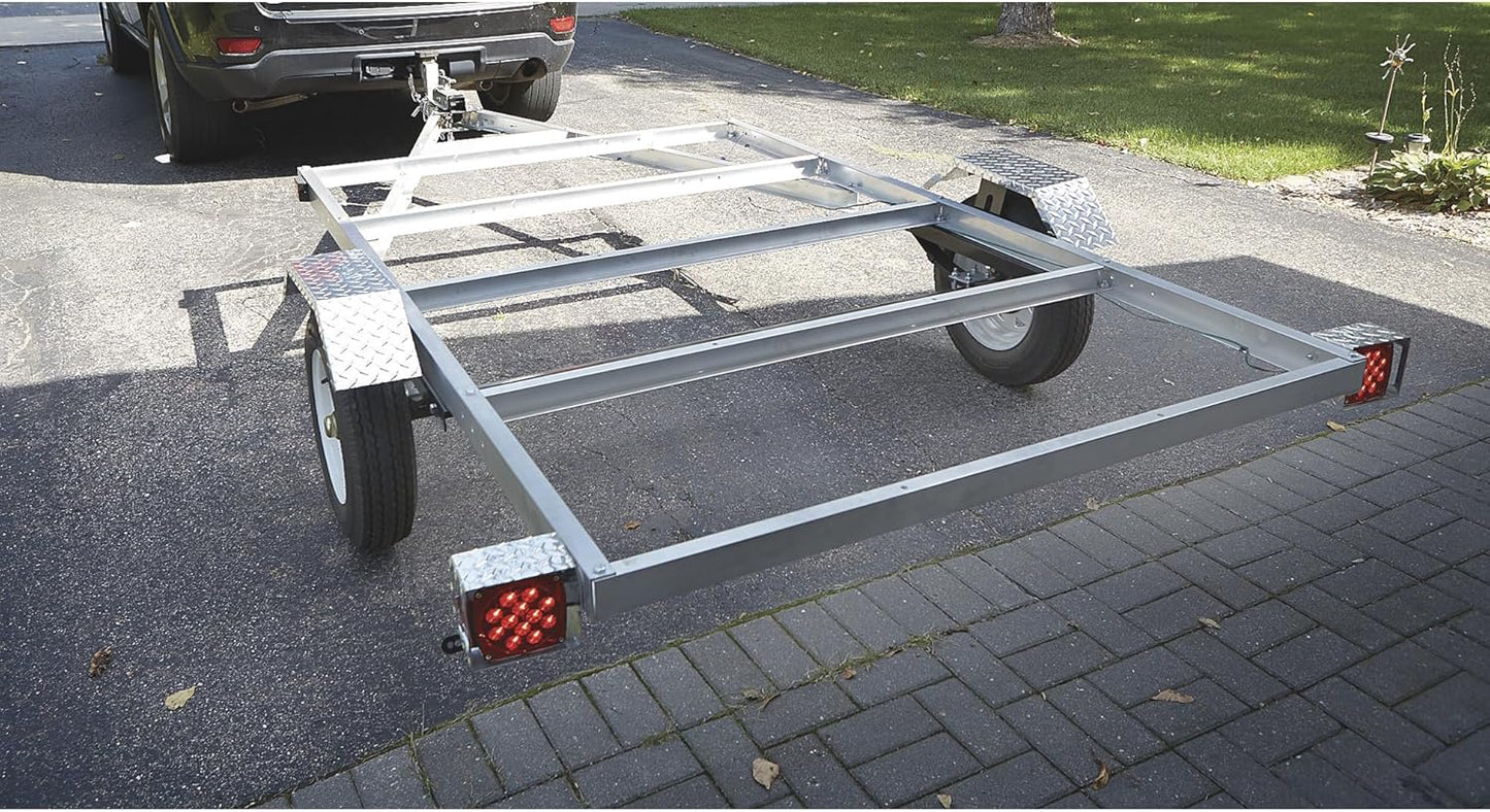 Ultra-Tow 5ft. x 8ft. Aluminum Utility Trailer Kit — 1715-Lb. Load Capacity