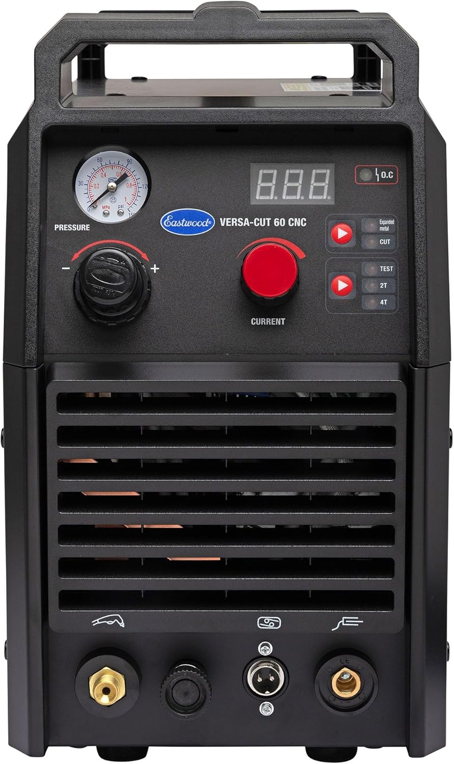 Eastwood Versa Cut 4X4 CNC Plasma Table and CNC Cut 60 with Machine Torch and HD Consumables Kit