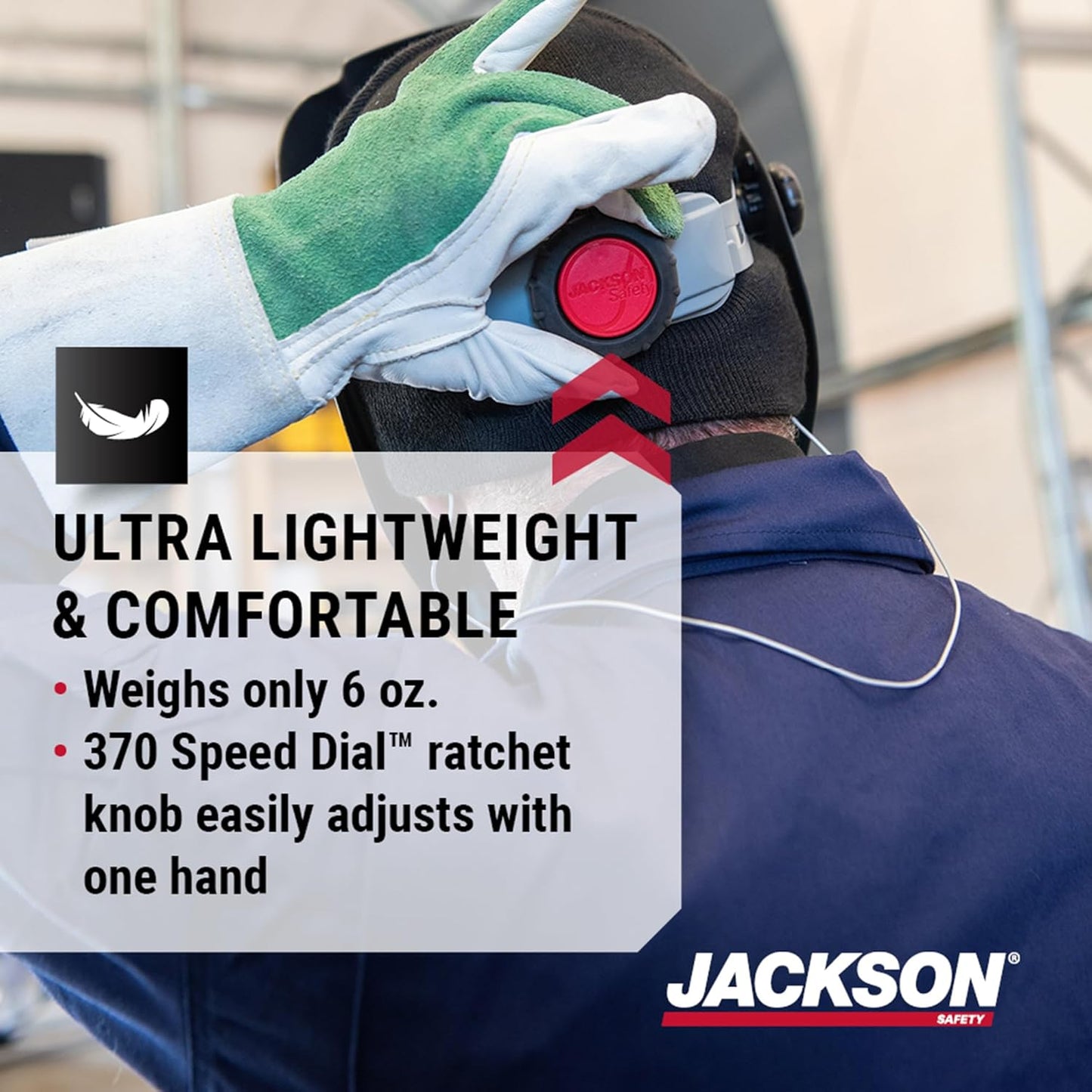 Jackson Safety Insight ADF Welding Helmet - Ultra Lightweight, Auto Darkening Welding Hood with HSL Narrow Shell Design for Confined Spaces - ANSI Z87.1 & CSA Z94.3