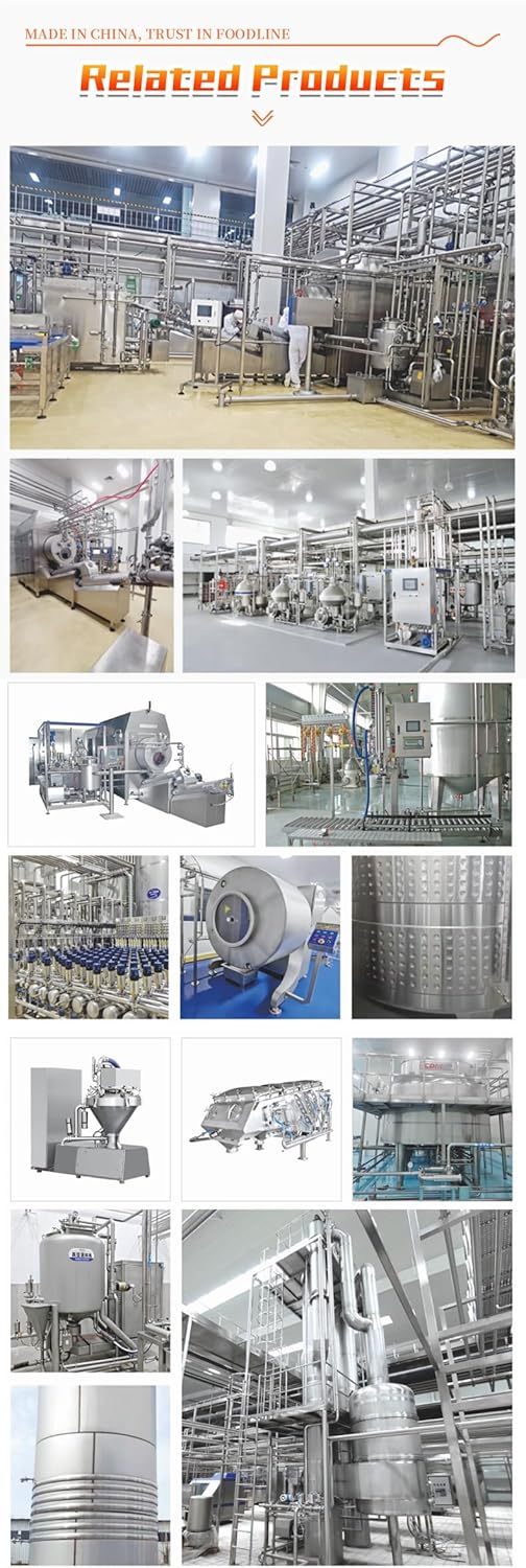 Butter Production Equipment for Sale; Production Lines Equipped with Refrigeration, Pasteurization, and Packaging Equipment; Fully Automated Intelligent Butter Production.