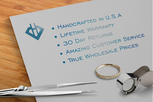 Houston Diamond District 1/4 Carat Solitaire Diamond Stud Earrings 14K White Gold Round Brilliant Shape 4 Prong Push Back (J-K Color, I1 Clarity)