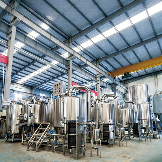 Beer production line, Turnkey Beer Production Project Equipment, Complete Industrial Beer Brewing Line for Commercial Beer Manufacturing Plant Setup