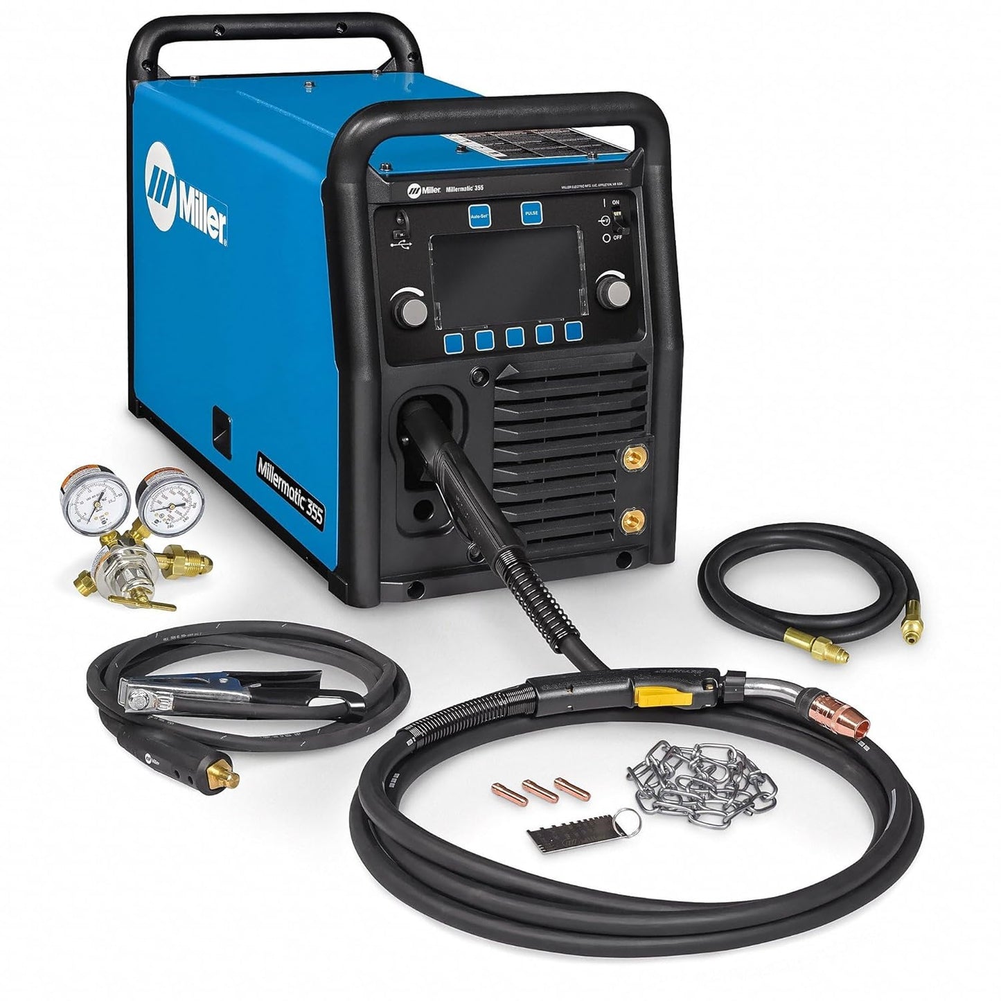 Miller Electric - 907808 - Miller Millermatic 355 1 or 3 Phase MIG Welder with 208-575 Input Voltage, 400 Amp Max