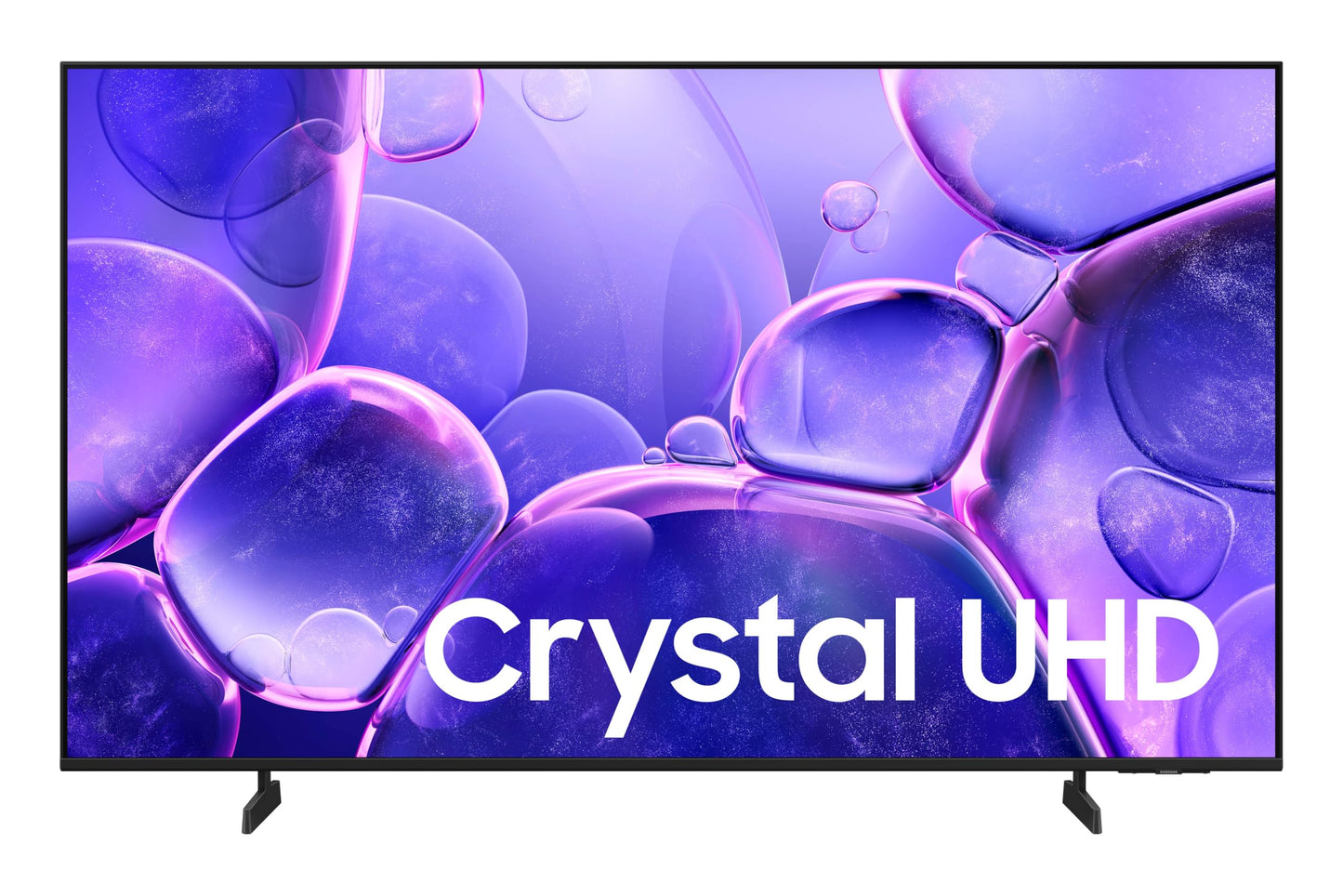 Samsung 55-Inch Class Crystal UHD U8000F 4K Smart TV (2025 Model) Endless Free Content, Crystal Processor 4K, MetalStream Design, Knox Security, Compatible with Alexa