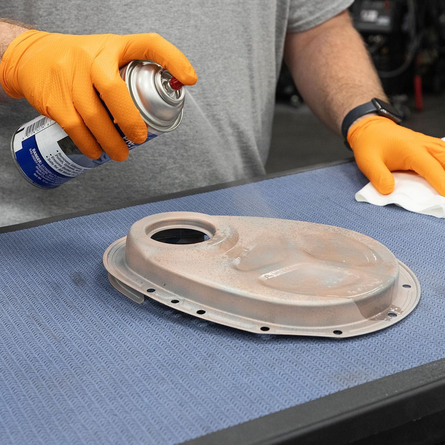 Eastwood Silicone Surface Preparation Wax Polish Grease Dirt Remover | Automotive Painting Pre-Prep Spray Solution | Easy to Use Spray On Application