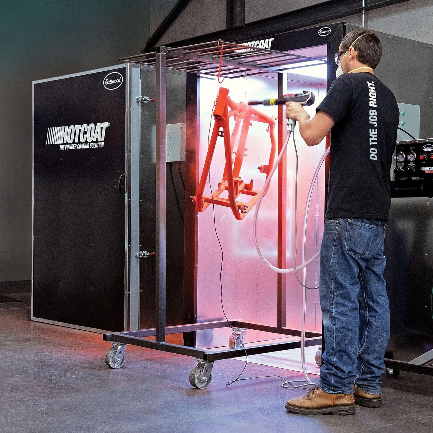 HotCoat Eastwood 5X5X8 240 Volt Powder Coating Parts Curing Oven