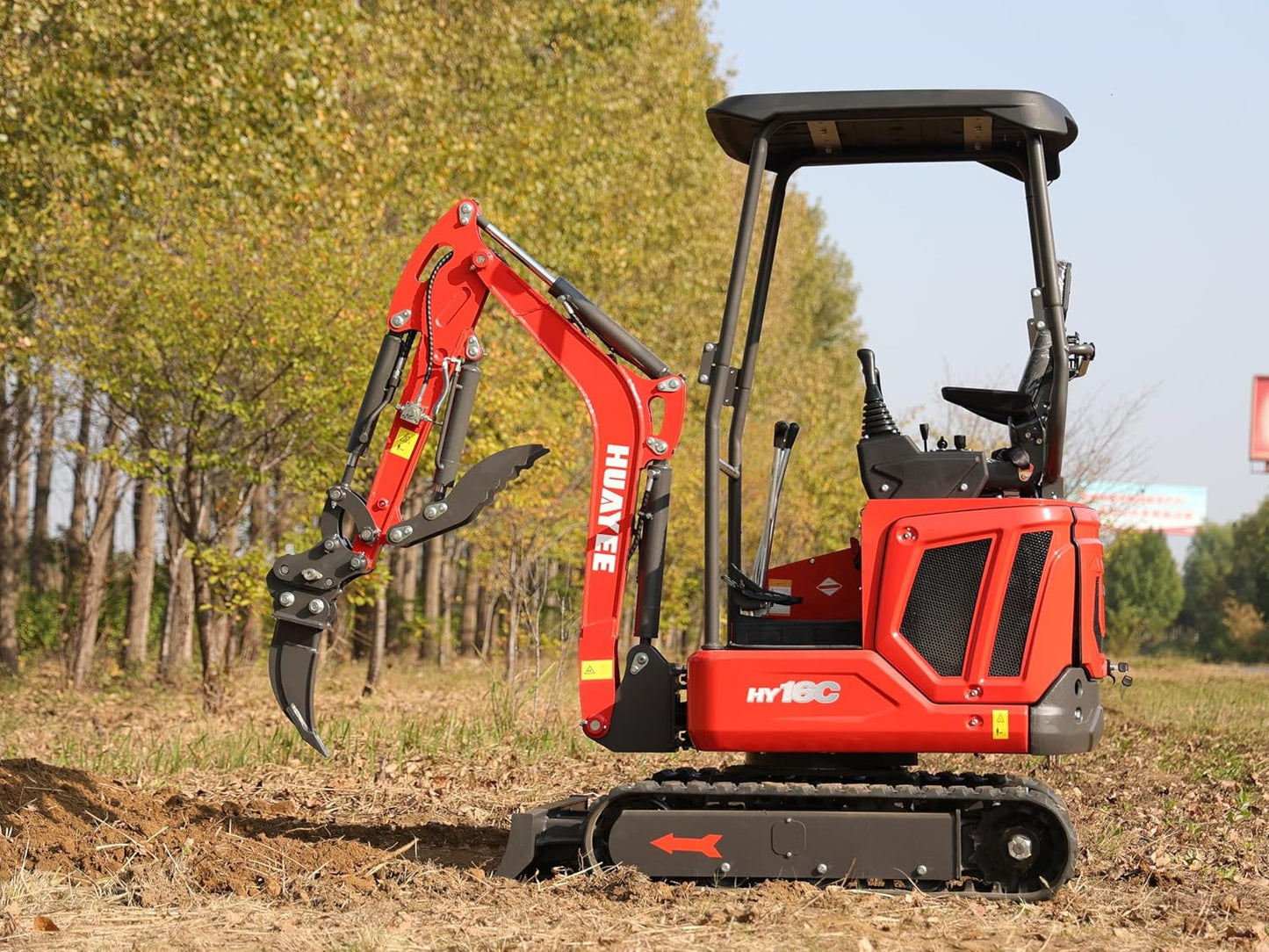 1-1.8 Ton Mini Excavator Ripper with Pins - Heavy-Duty Soil Ripper Attachment for Efficient Land Cultivation & Construction