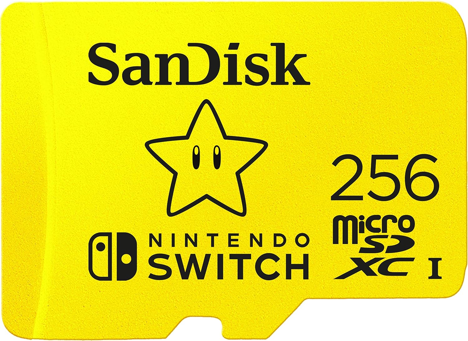 SanDisk 256GB microSDXC-Card, Licensed for Nintendo-Switch - SDSQXAO-256G-GNCZN