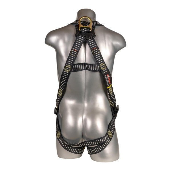 Kapture 5 Point Element Full Body Harness - Welding Series - Dorsal D-Ring - QC Chest - Tongue Buckle Legs - All Sizes