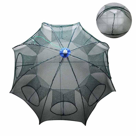 8 Hole Shrimp Catcher Trap Cages Mesh Cheap Aquarium  Fishing Net
