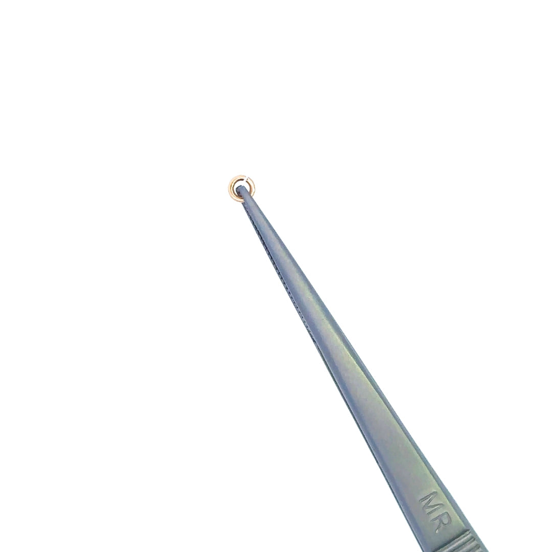 Grounded Precision Locking Tweezers for Permanent Jewelry Welders