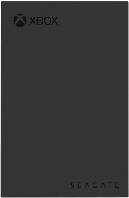 Seagate Game Drive for Xbox 2TB External Hard Drive Portable HDD - USB 3.2 Gen 1, Black with built-in green LED bar , Xbox Certified, 3 year Rescue Services (STKX2000400)