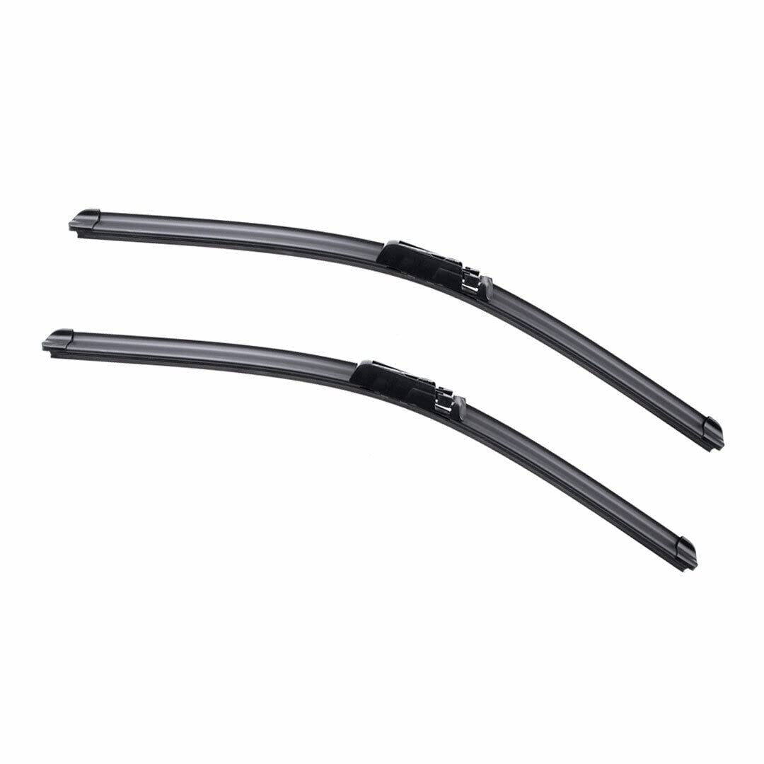2 Factory Wiper Blades Replacement for 2017 2018 2019 2020 2021 Tesla Model 3 & 2020-2021 Model Y Original Equipment Windshield Wiper Blades Set 26"+19" (Set of 2) Top Lock