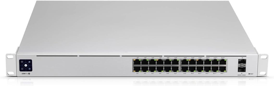 Ubiquiti USW-PRO-24-POE | Unifi Gen 2 10 Gigabit Switch