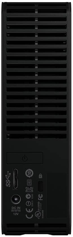 WD 20TB Elements Desktop External Hard Drive, USB 3.0 drive for plug-and-play storage - WDBWLG0200HBK-NESN