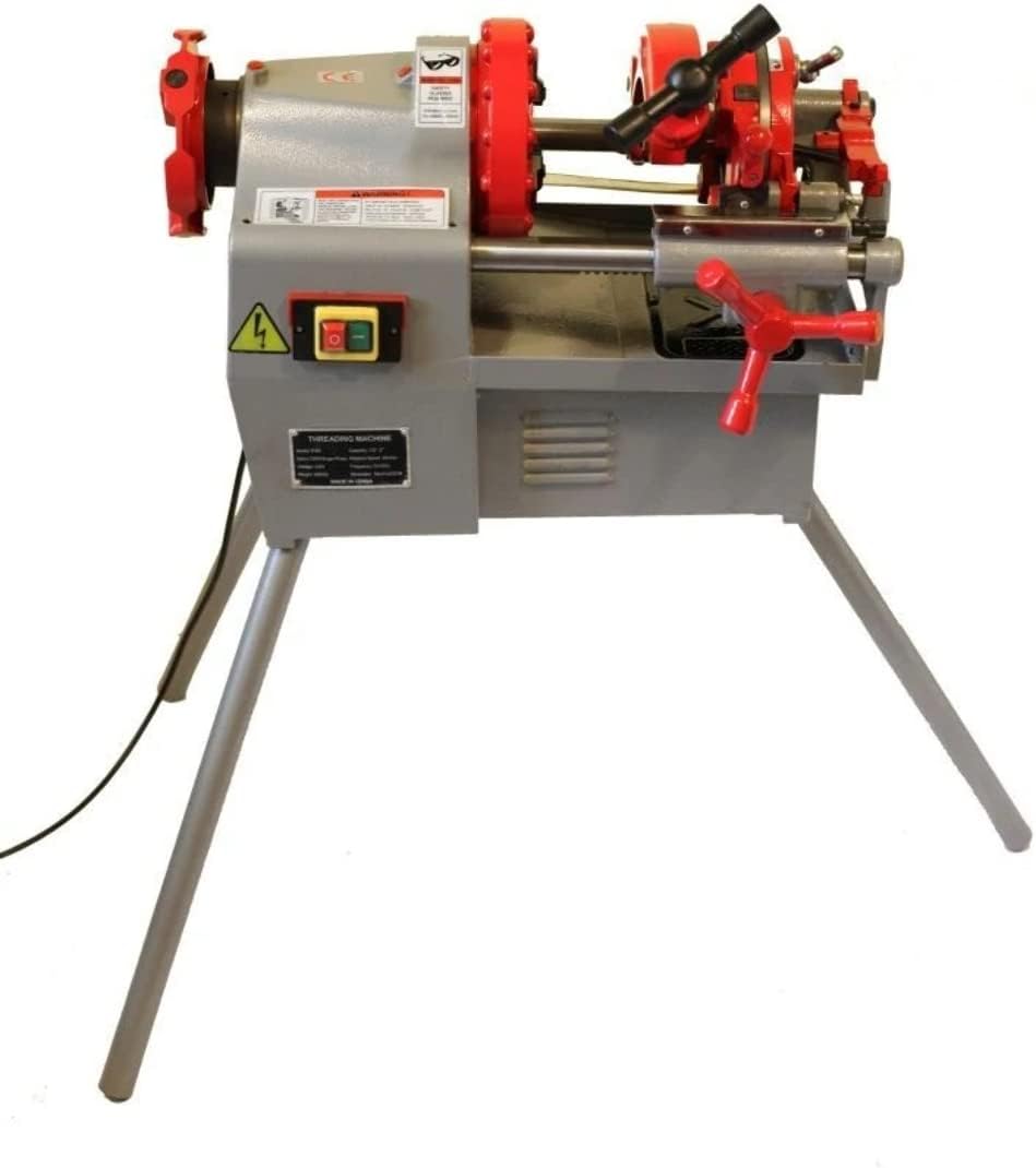 Electric Pipe Threader Machine (1/2" - 2") Threading, Cutter, Deburrer, NPT P50