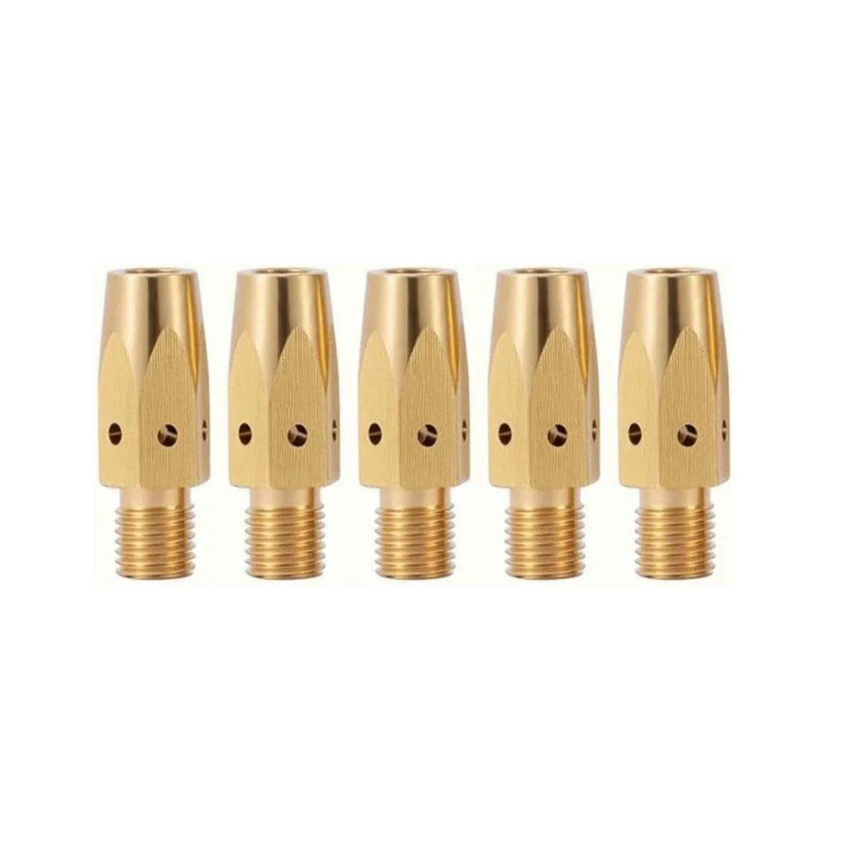 5-pk Gas Nozzles 169715 Fit for Miller M-10 M-15 and M-150 M-100 Welding Guns 169-715
