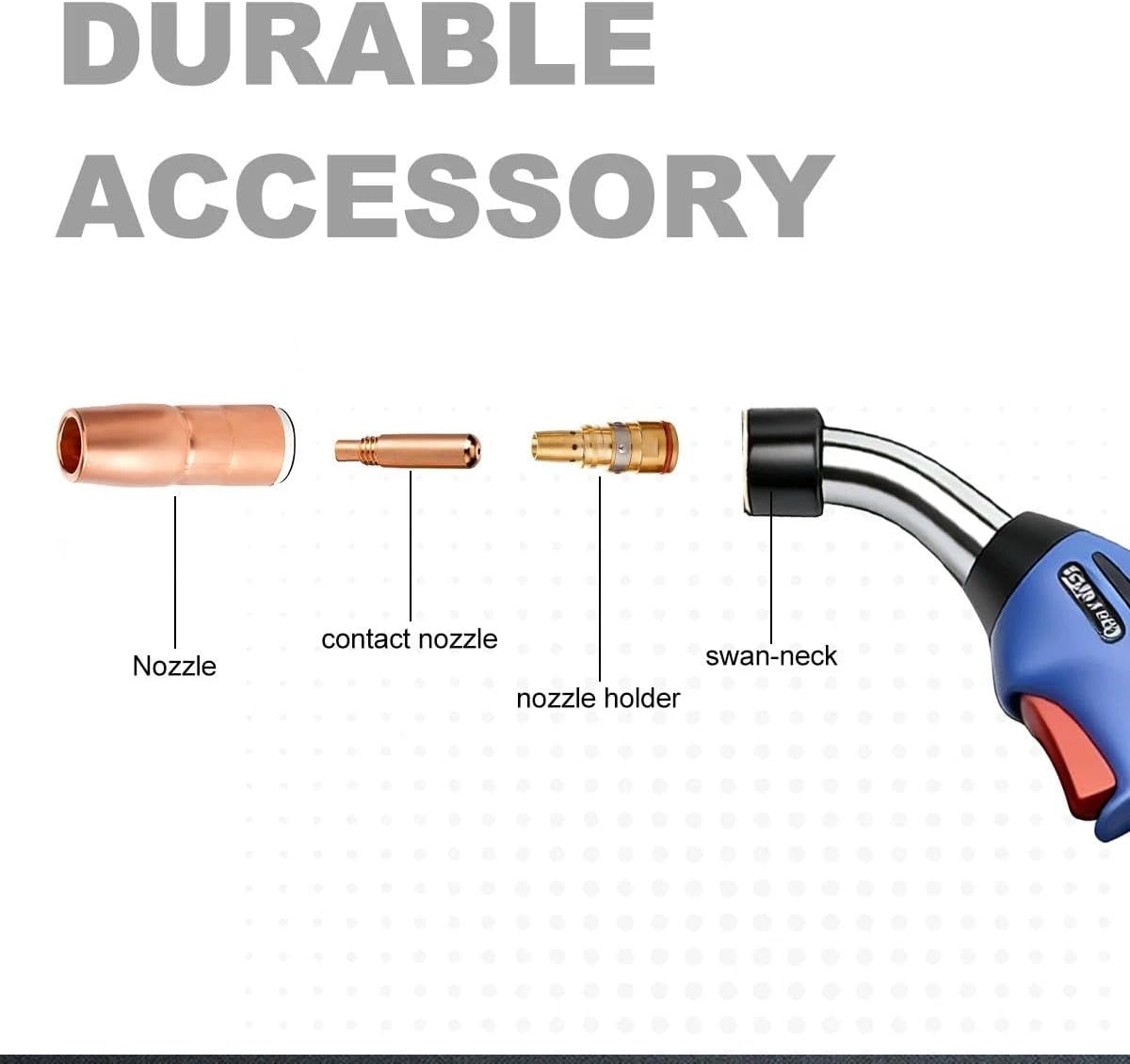 15ft MIG Gun 1770035 1770037 1770038 Replacement for Miller AccuLock MDX-250 Millermatic 212,235,250,251,252,255 & Multimatic 200 255 Mig Welder MDX250