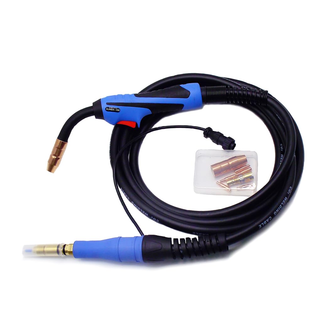 5-PK Gas Diffuser D-M100 Compatible with Miller Multimatic 215,220 Millermatic 141,142,211 MIG GUN AccuLock MDX100 consumables