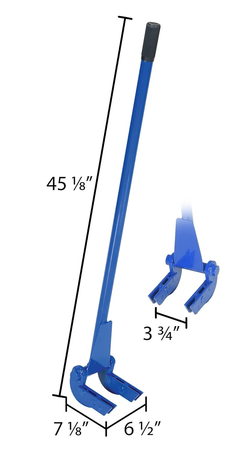 Vestil SKB-DLX Steel Deluxe Pallet Buster with 41 In. Handle Blue