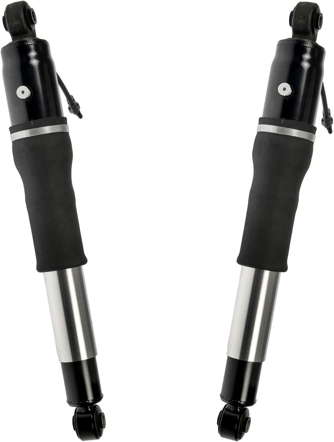 Detroit Axle - 4pc Front Struts Rear Shocks Kit for 15-19 Chevy Tahoe Suburban GMC Yukon Cadillac Escalade ESV, 2 Struts with Coil Spring 2 Shock Absorbers 2015 2016 2017 2018 2019 Replacement