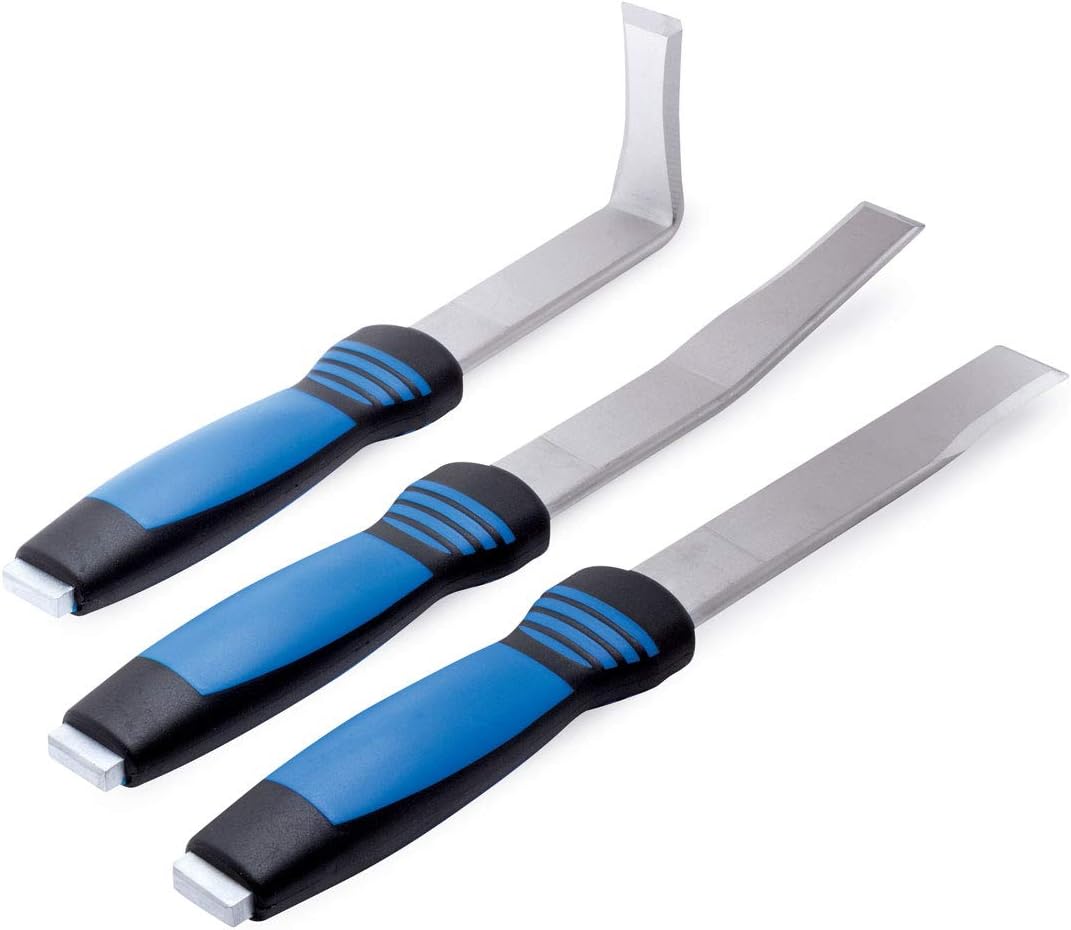 Eastwood 3 Pieces Seam Splitter Set | 3 Popular Seam Splitters Tool Set | Body Breaker Buster Straight Angled Kit | Car Panel Removal Tool, Spot Weld Cutter, Straight, 30 and 90-Degree Splitters