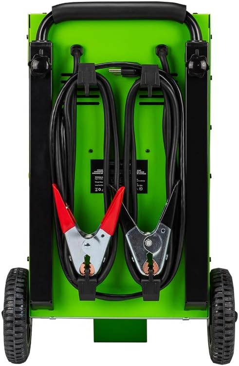 Forney 52755 Battery Charger, 6V 2A/10A, 12V 2A/10A/40A/200A Engine Starter, 13 x 13.75 x 21.75 inches