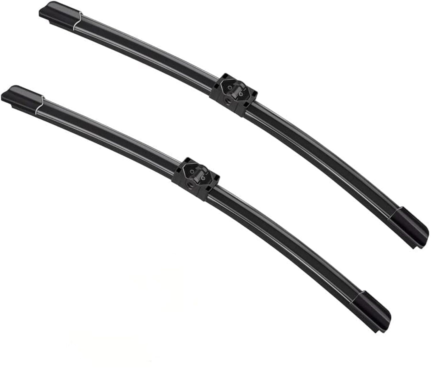 2 Factory Wiper Blades Replacement for 2017 2018 2019 2020 2021 Tesla Model 3 & 2020-2021 Model Y Original Equipment Windshield Wiper Blades Set 26"+19" (Set of 2) Top Lock