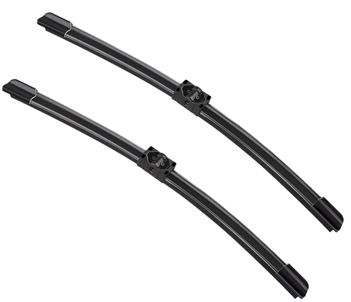 2 Factory Wiper Blades Replacement for 2017 2018 2019 2020 2021 Tesla Model 3 & 2020-2021 Model Y Original Equipment Windshield Wiper Blades Set 26"+19" (Set of 2) Top Lock