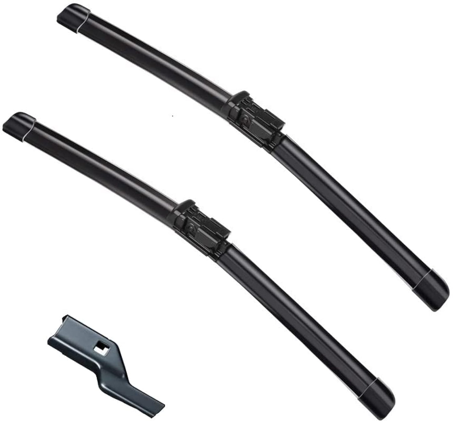 2 Factory Wiper Blades Replacement for 2017 2018 2019 2020 2021 Tesla Model 3 & 2020-2021 Model Y Original Equipment Windshield Wiper Blades Set 26"+19" (Set of 2) Top Lock
