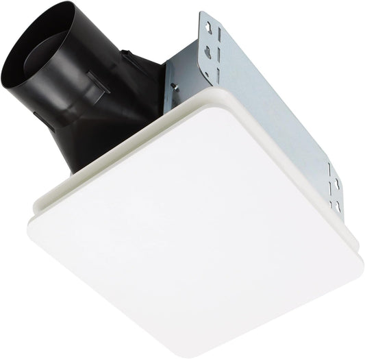 Broan-NuTone Bathroom Exhaust Fan Easy Retrofit without Attic Access, Quiet 1.5 Sones, Effective Ventilation at 80 CFM ENERGY STAR Certified Moisture and Odor Control