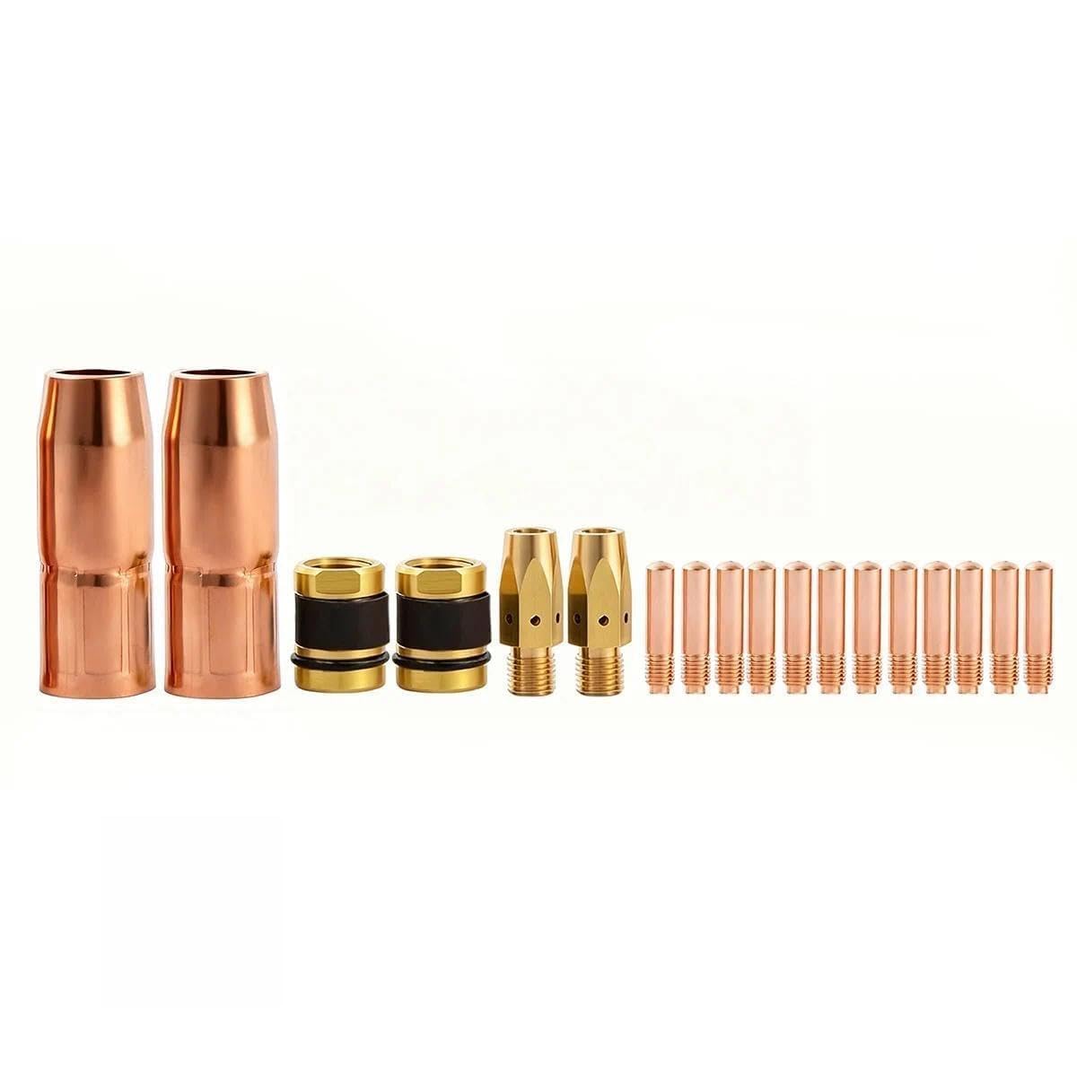 5-pk Gas Nozzles 169715 Fit for Miller M-10 M-15 and M-150 M-100 Welding Guns 169-715