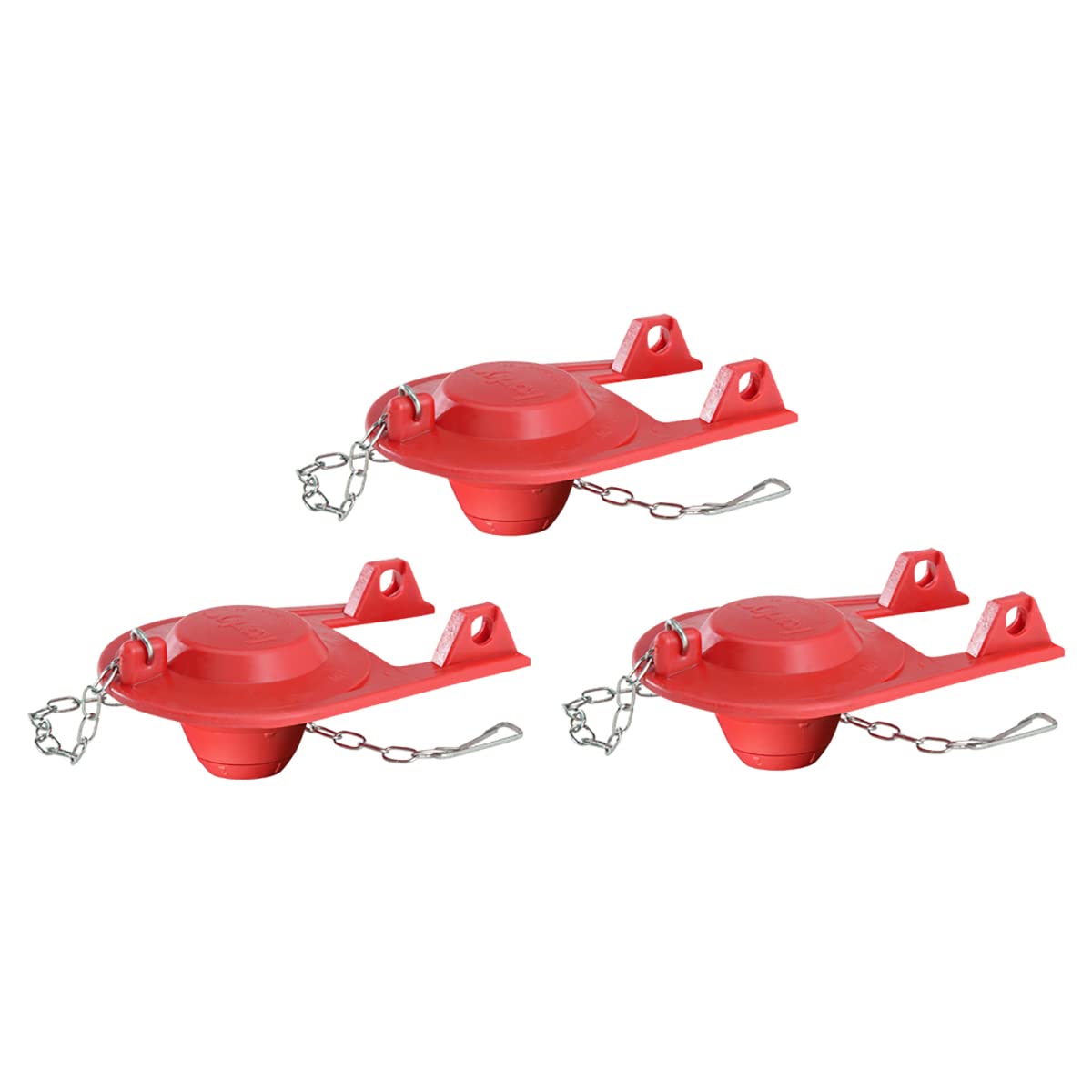 Korky Ultra Standard 2-Inch Universal Toilet Flapper - Long Lasting Rubber - Easy to Install - Made in USA, 100BP