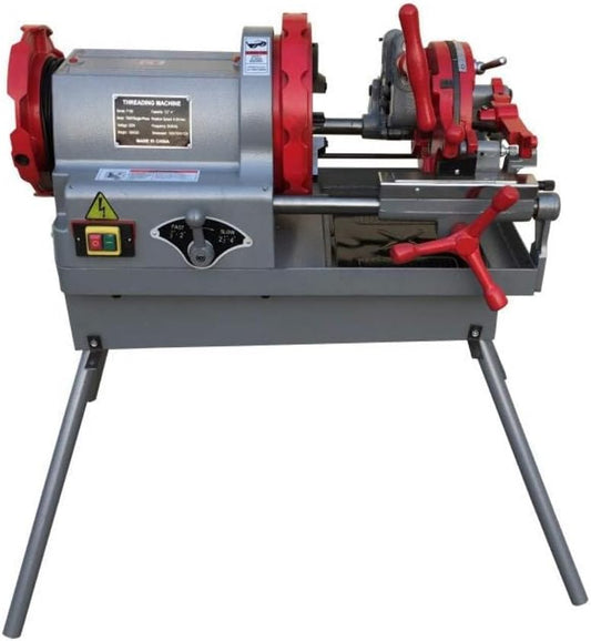 Electric Pipe Threader, Threading Machine, (110V/1100W) NPT: 2.1/2"-4" (P150-110V)