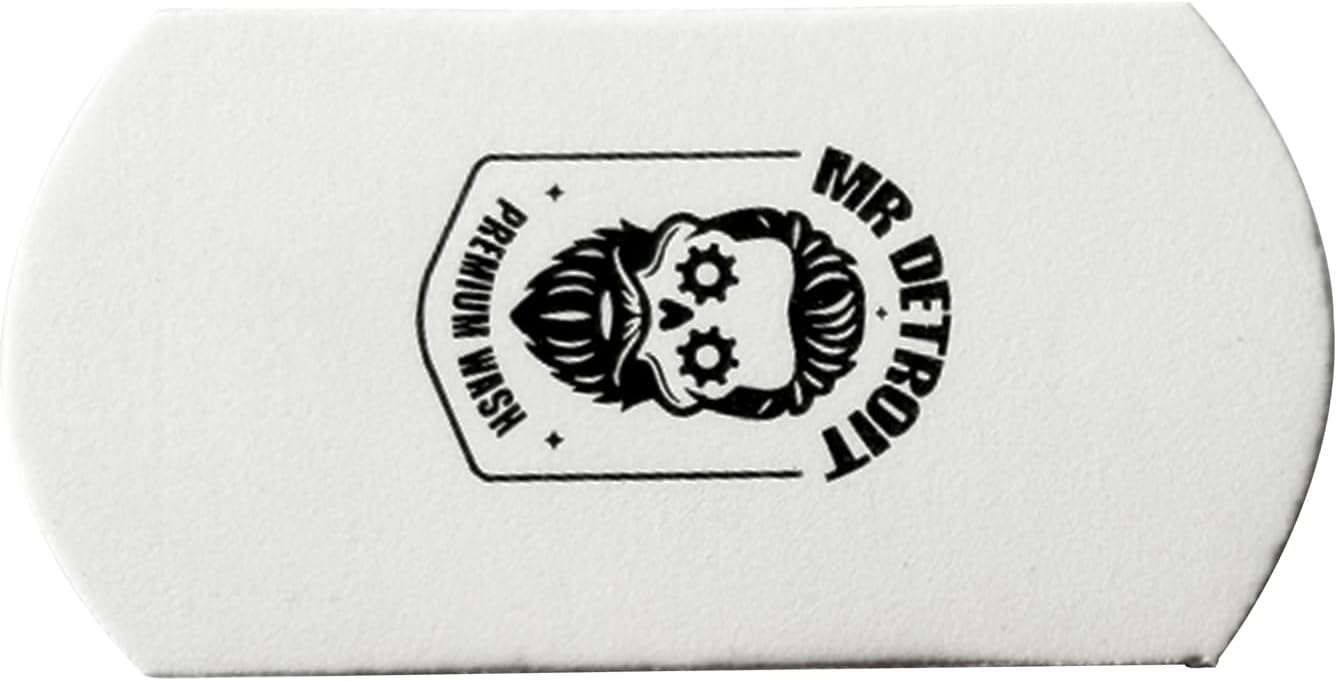 Mr. Detroit - Coat Applicator Pad for Car Detailing Professional-Grade Trim Dressing & Tire Shine Applicator Sponge Pad Effective Dirt Removal On Any Vehicles