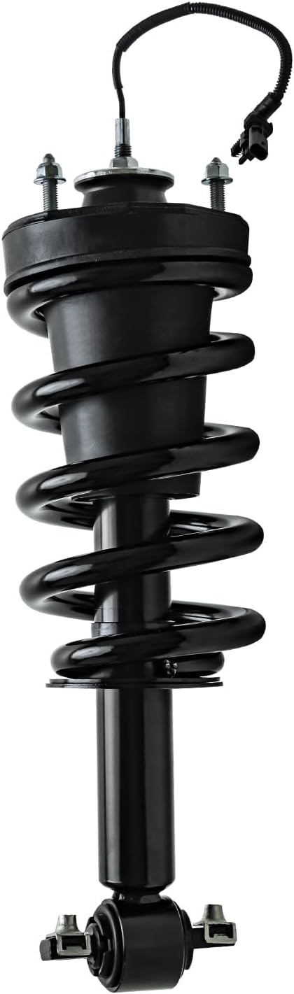 Detroit Axle - 4pc Front Struts Rear Shocks Kit for 15-19 Chevy Tahoe Suburban GMC Yukon Cadillac Escalade ESV, 2 Struts with Coil Spring 2 Shock Absorbers 2015 2016 2017 2018 2019 Replacement