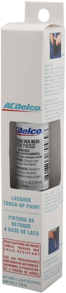 ACDelco GM Original Equipment 19367652 Summit White/Olympic White (WA8624) Four-In-One Touch-Up Paint Pen, 0.5 Fl Oz (Pack of 1)