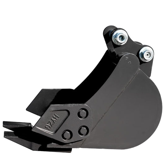 200mm Narrow - Tooth Bucket Attachment for Mini Excavators - Ideal for Ditching, Small Excavation Projects - USA Stock